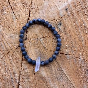 Labradorite + Clear Quartz, Bracelet